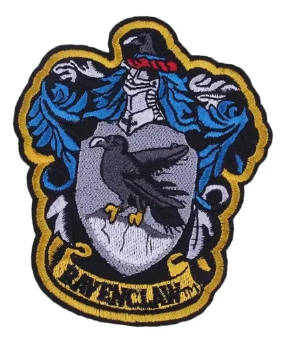 Harry Potter Ravenclaw Hundehalsband – Größe L, Aus Nylon, Verstellbar, Mit D-Ring, Offiziell Lizenziert