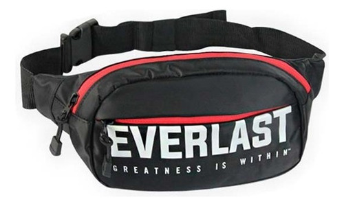 Everlast Riñonera deportiva urbana varón color negro