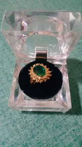 Anillo Enchapado En Oro 18 Hge