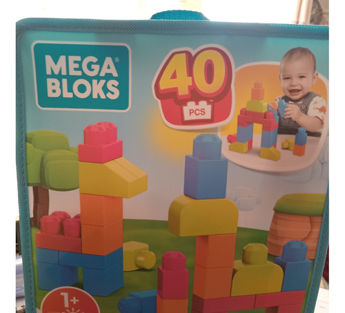 Mega Blocks 40 Piezas Fisher -price 1 + First