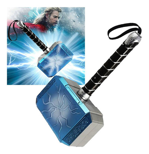 1 Martillo Thor De Accesorio For Disfraz De Juguete