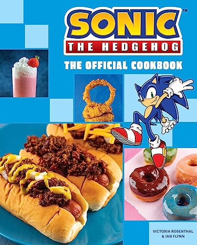 Book : Sonic The Hedgehog The Official Cookbook - Rosenthal