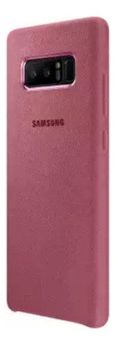 Funda Protective Cover Alcantara Para Samsung Note 8 Rosa