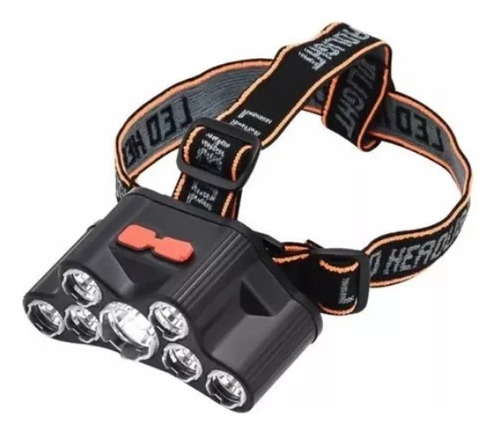 Linterna Led Cintillo Cabeza Led T6 Cree Recargablev
