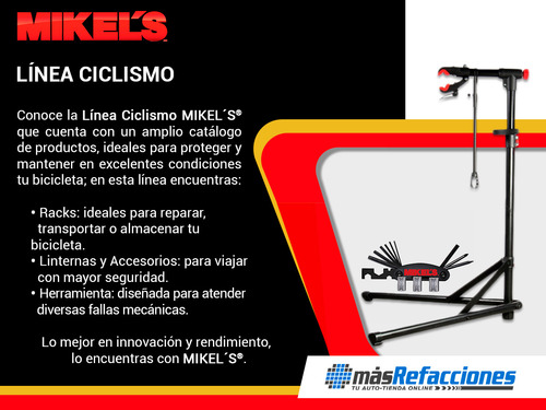 Rack Para 3 Bicicletas Montaje En Cajuela Rbmc-03 Mikels