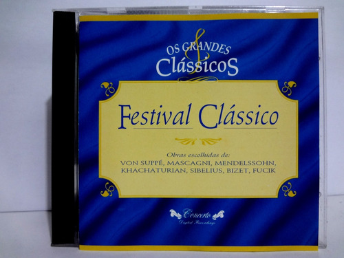 Cd Los Grandes Clásicos - Von Suppé, Mascagni, Mendelssohn.