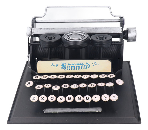Modelo De Máquina De Escribir Vintage, Decoración, Hierro Pu