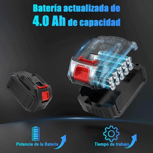 Kit Rotomartillo Y Esmeriladora Angular Inalámbrica +30 Kits