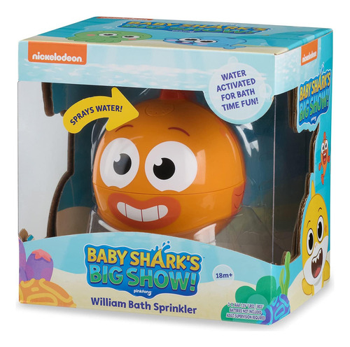 - ¡big Show De Wowwee Baby Sharks! Sprokler De Baño Y