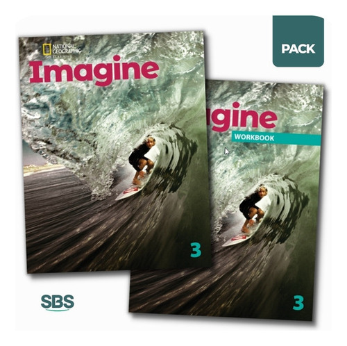 Imagine 3 - Student's Book + Workbook - Pack 2 Libros 