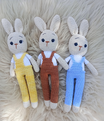 Amigurumi Muñeco De Apego Tejido Al Crochet_ Varios Colores