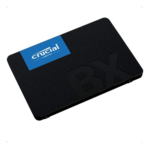 Ssd Disco Sólido Crucial Bx500 500gb Computador Sata Noteboo Preto