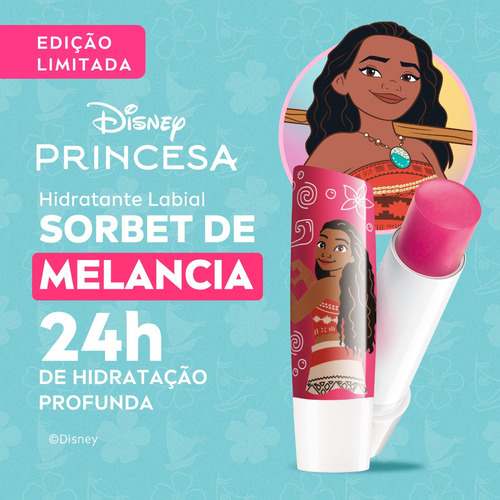 Nivea Hidratante Labial Moana Disney Princesa 4,8g