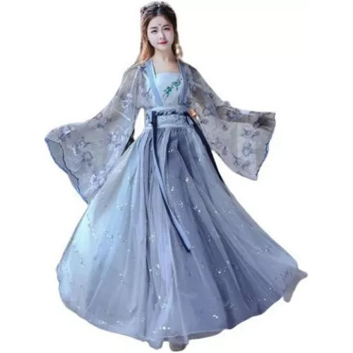 Disfraz Tradicional Chino Hanfu, Vestido Canghai Fu