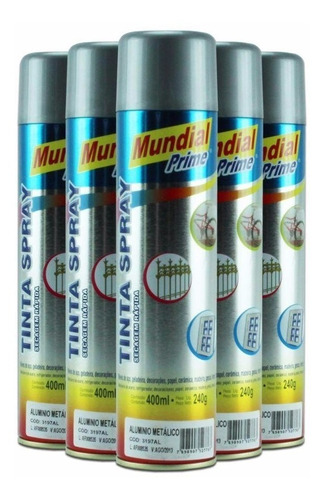 Pintura Aerosol Cromado Calidad Automovil Hogar .x 400ml A12