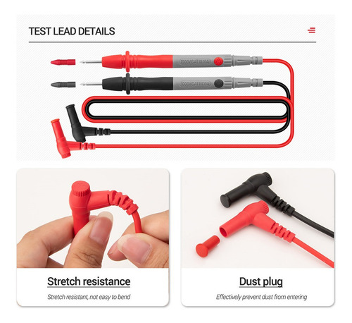 . Pinza Amperimétrica Digital De Ca Aneng St182 Pro 4000