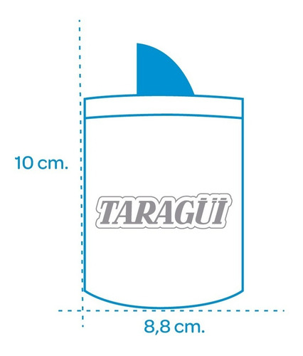 Yerbera Taragüi Cuero Marrón Chica