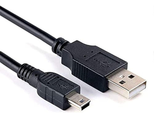 Cable Usb Transferencia Datos Cámara Canon Rebel Y Powershot Negro