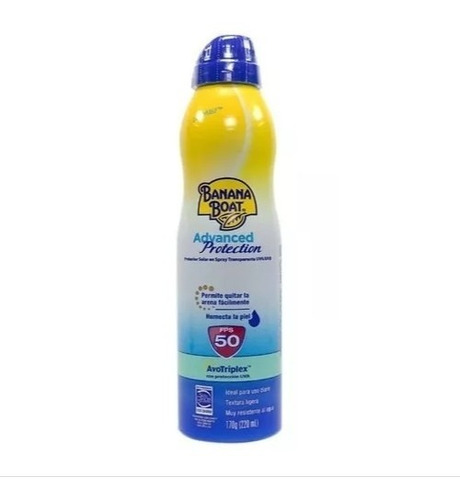 Imagen 1 de 8 de Banana Boat Advance F50 De 220ml Spy Pro Sol