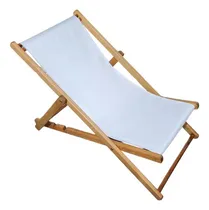 Comprar Reposeras De Madera Plegables Con Lona Jardín Patio Playa