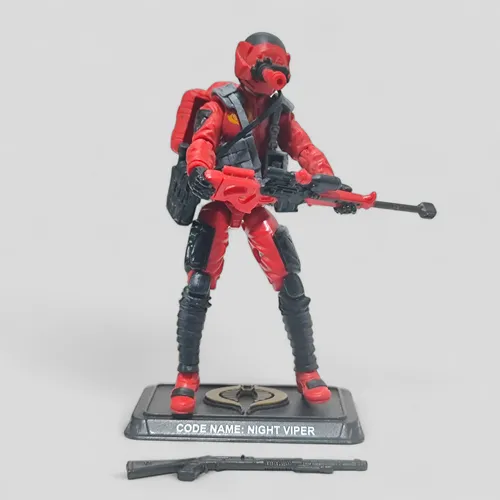 comprar Boneco Night Viper V5 50th - Comandos Em Ação Gi Joe Hasbro