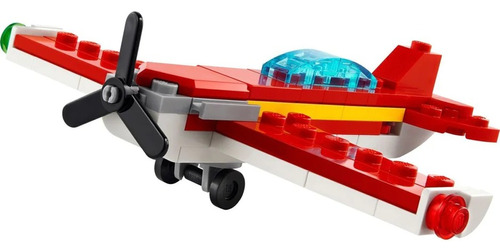 Lego Creator 30669 51 Piezas Red Plane 3 En 1 