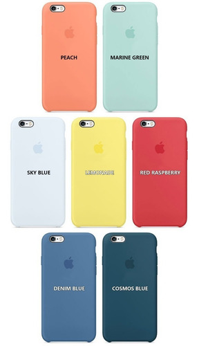 Case Soft iPhone 5 5s Se Apple Original + Vidrio Gorila