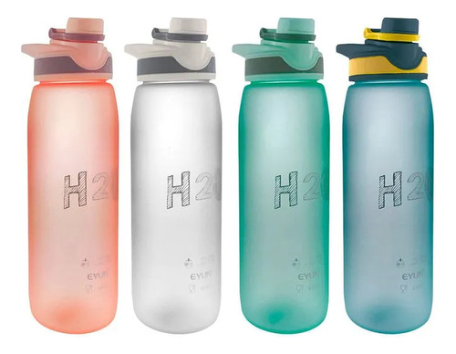 Botella Para Agua De Plástico Deportiva 