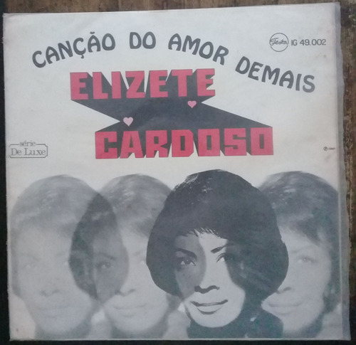 Lp Vinil (g+) Elizeth Cardoso Canção Do Amor Ed Br 1967 Re