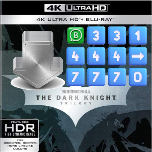 The Dark Knight Trilogy 4k, Brd, 1080.. Imax Dts Hd Ma By Dv
