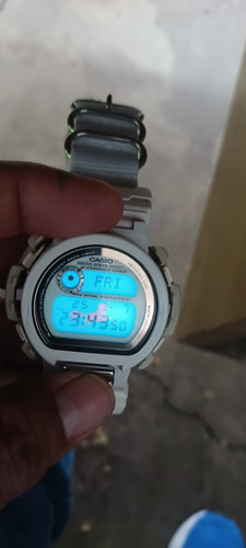 Reloj Casio G Shock Dw 0097 Unicornio Sin Bicel Blanco Blanco Gris (Usado)