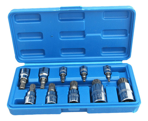 10 Uds Triple Cuadrado Bit Socket M4 M5 M6 M8 M9