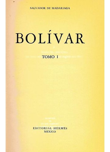 Libro Bolivar 2 Tomos