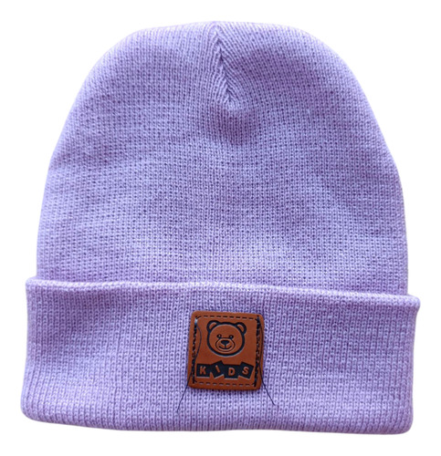 Gorro De Lana Para Bebe Gorrito Invierno Bebe Lila Dolly 2 Unico Lana Cashmilon