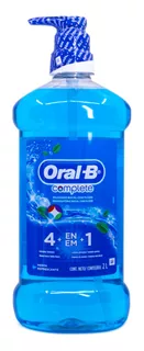 Oral B Complete Enjuague Bucal 4 En 1 Con Fluor 2l