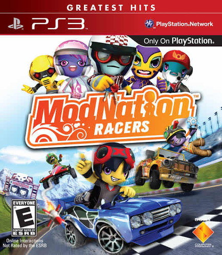 Jogo Ps3 Modnation Racers Físico Completo