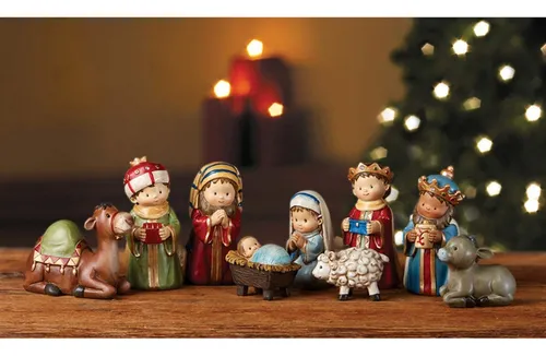 Juego De 9 Piezas De Navidad Para Nios