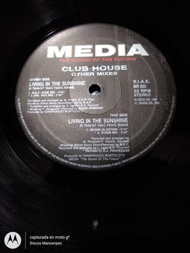 Vinilo Club House Other Mixes Media The Sound Of The Futu E1