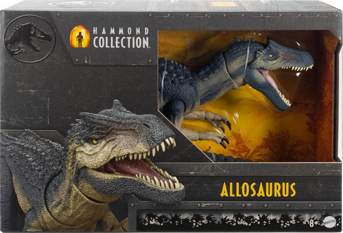 Jurassic World Hammond Collection Allosaurus Nuevo De Mattel