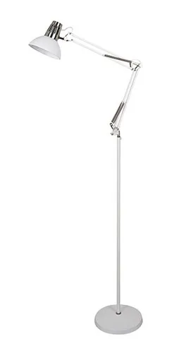 Luminária Piso Cl861-br Newline Spider Coluna Branca 1,7m