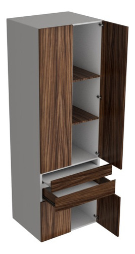 Amanta Muebles Mini Closet Con Repisas Puertas Abatibles