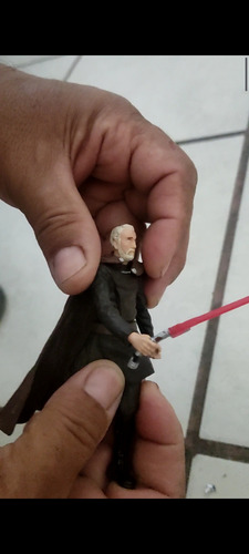 Star Wars Figura Coleccionable Cont Dooku Dark Lord E.3.75 (Usado)