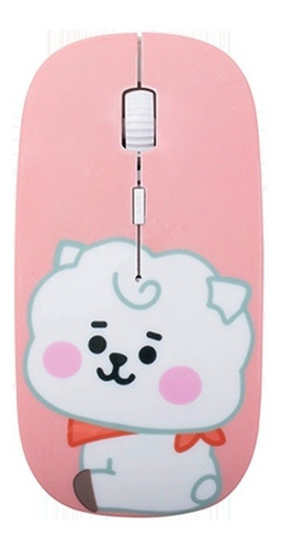 Bts Mouse Bt21 Mouse Inalámbrico Lindo Dibujos Animados Pequ