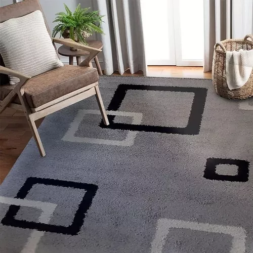 Alfombra Vinilica Moderna 100x150 Cemento Alisado Cocina