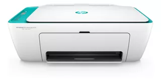 Impresora a color multifunción HP Deskjet Ink Advantage 2675 con wifi blanca y verde 200V - 240V