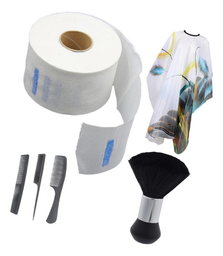 . Conjunto De Capa De Peluquero Accesorio Para Cortar El
