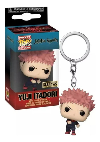 Llavero Funko Pop Keychain Yuji Itadori Jujutsu Kaisen Pocke