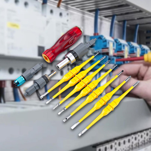 Juego De Destornilladores Para Electricista, Equipo De
