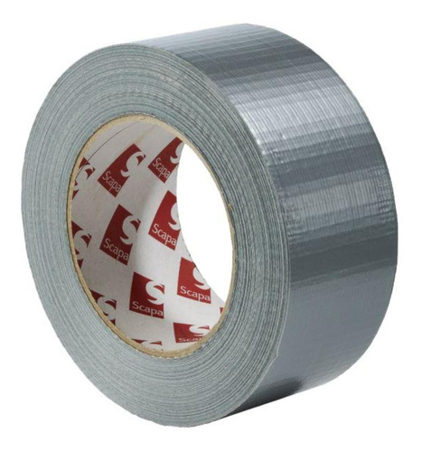 Fita Silver Tape 48mmx50m Cinza - Produzida Na Inglaterra