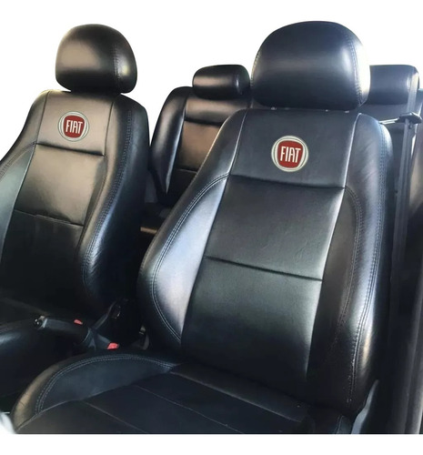 Jogo Capa Banco Carro Couro Corvin Strada Cabine Simples Cs